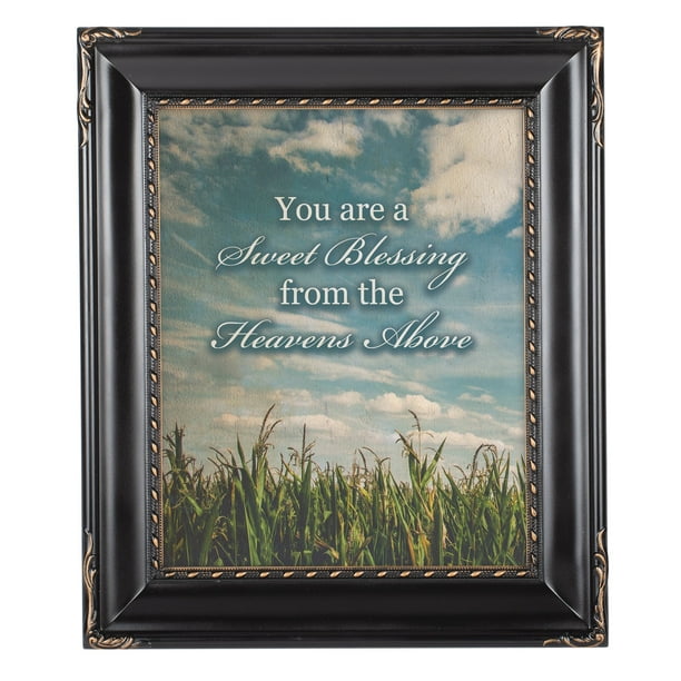 Bless Our Home Black 8 x 10 Rope Trim Wall And Tabletop Photo Photo Frame Bless Our Home Black 8 x 10 Rope Trim Wall And Tabletop Photo Photo Frame
